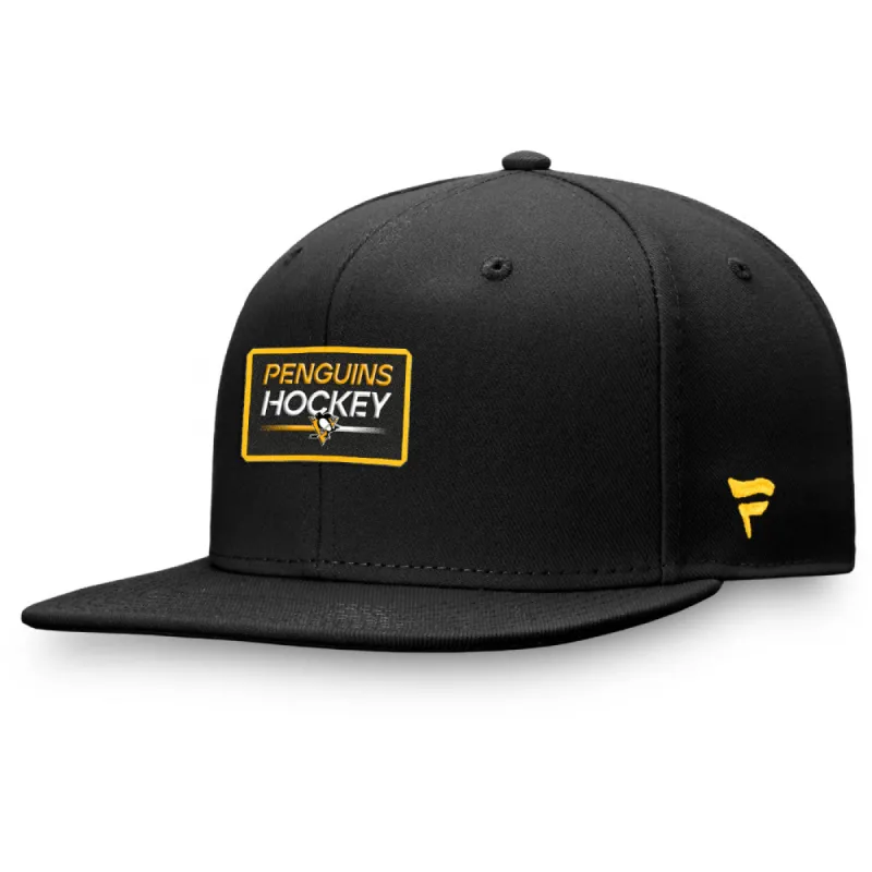 FANATICS PITTSBURGH PENGUINS AUTHENTIC PRO PRIME FLAT BRIM SNAPBACK HAT sold by Pro Hockey Life