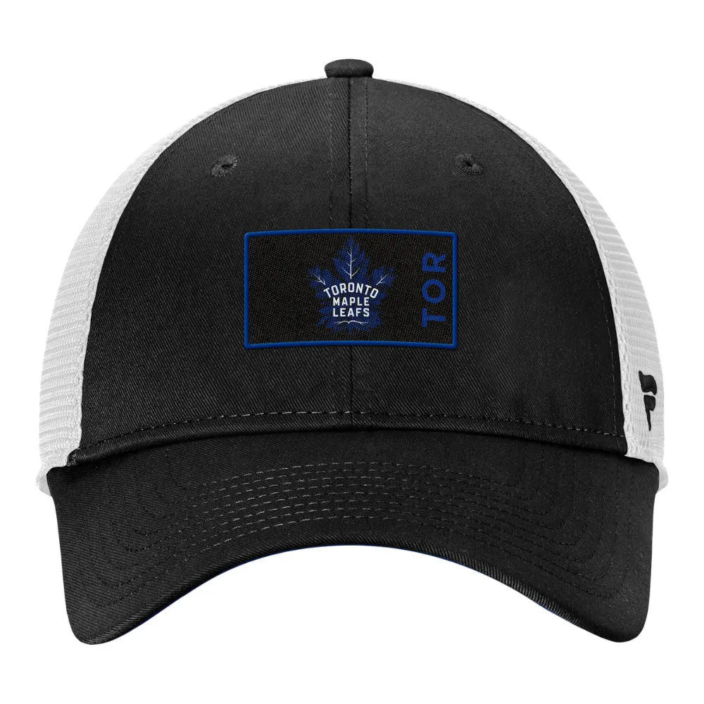 Fanatics Toronto Maple Leafs Alternate Logo Authentic Pro Trucker Hat sold by Pro Hockey Life product image thumbnail 2
