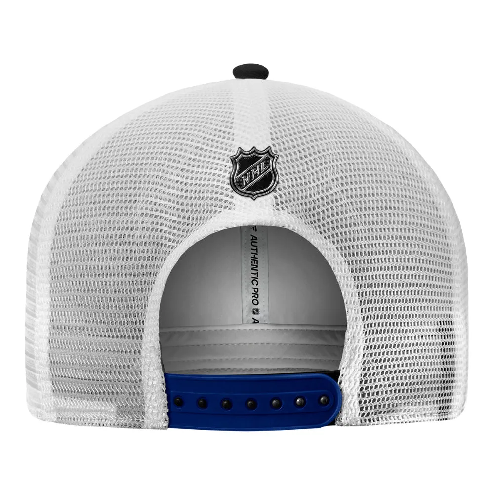 Fanatics Toronto Maple Leafs Alternate Logo Authentic Pro Trucker Hat sold by Pro Hockey Life product image thumbnail 4
