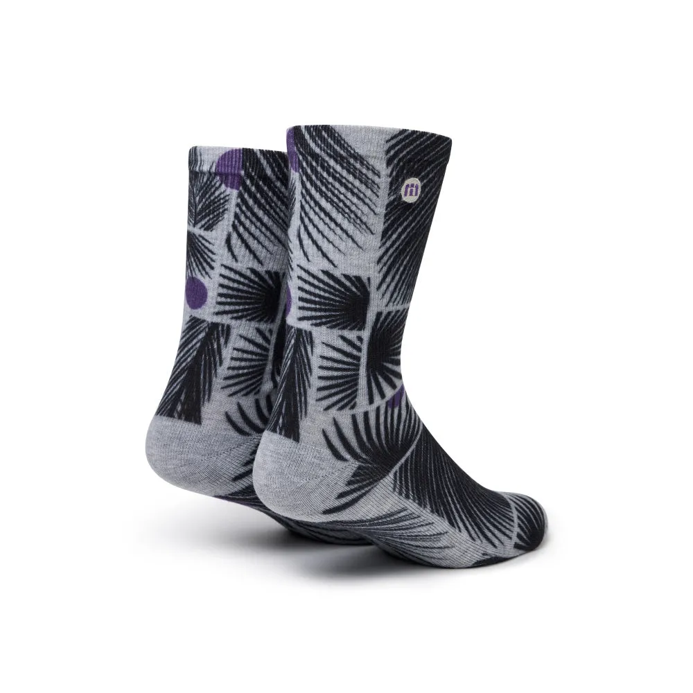 Travis Mathew Sunrise Shells Heather Sleet Socks sold by Pro Hockey Life product image thumbnail 2