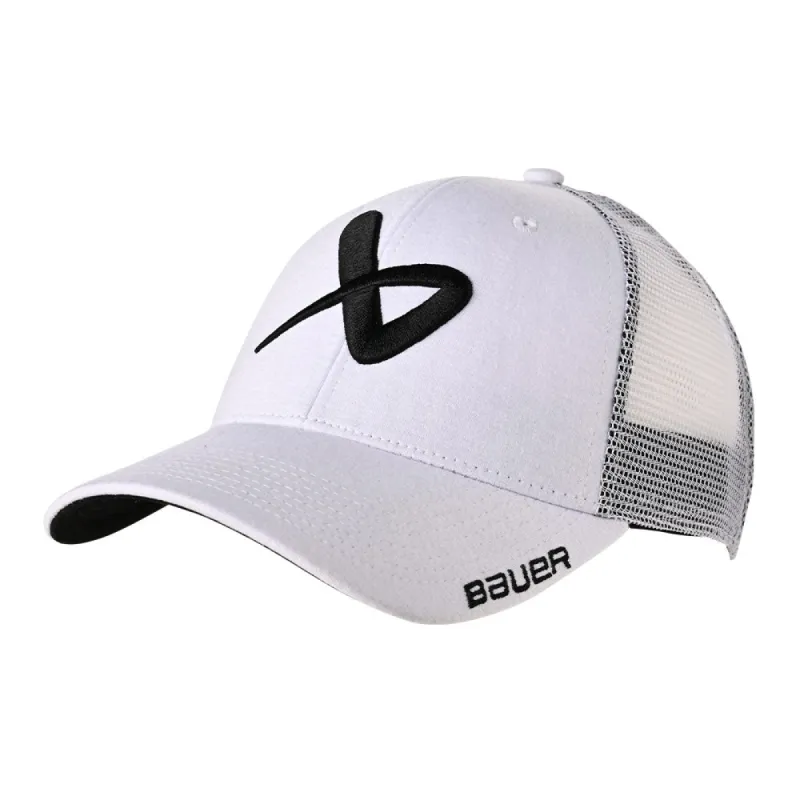 BAUER ADULT CORE WHITE ADJUSTABLE HAT sold by Pro Hockey Life