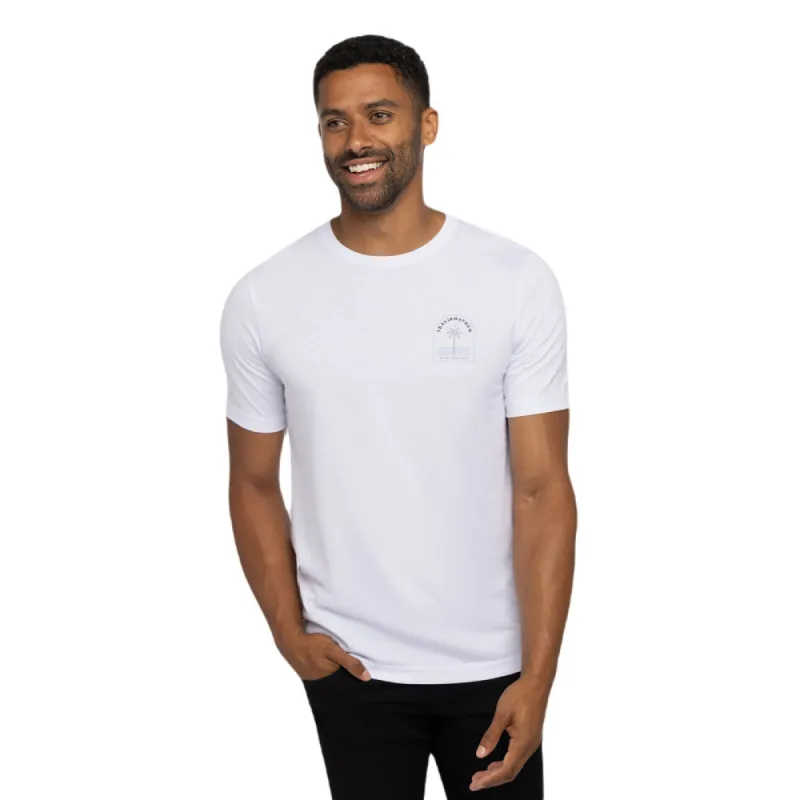 Travismathew Hasta Luego White T Shirt made by Travis Mathew