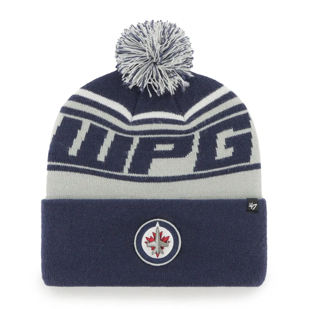 WINNIPEG JETS STYLUS CUFFED KNIT TOQUE sold by Pro Hockey Life
