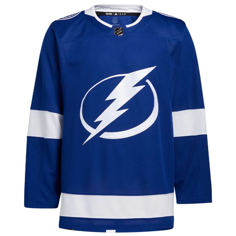 Tampa Bay Lightning Adidas Adizero Primegreen Authentic Blue Home Jersey made by Adidas