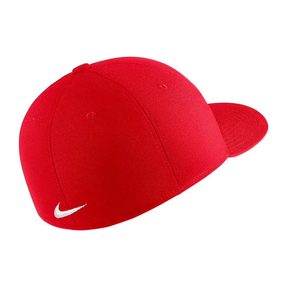 Nike Hockey Dri-Fit Swoosh Red Flex Hat sold by Pro Hockey Life product image thumbnail 2