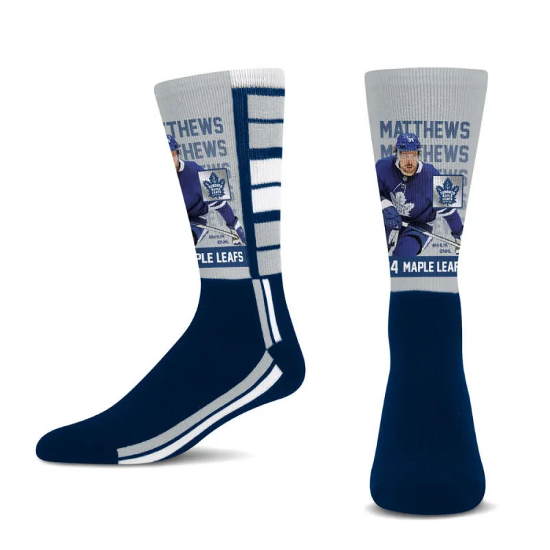 TORONTO MAPLE LEAFS AUSTON MATTHEWS FINIGAN SOCKS sold by Pro Hockey Life
