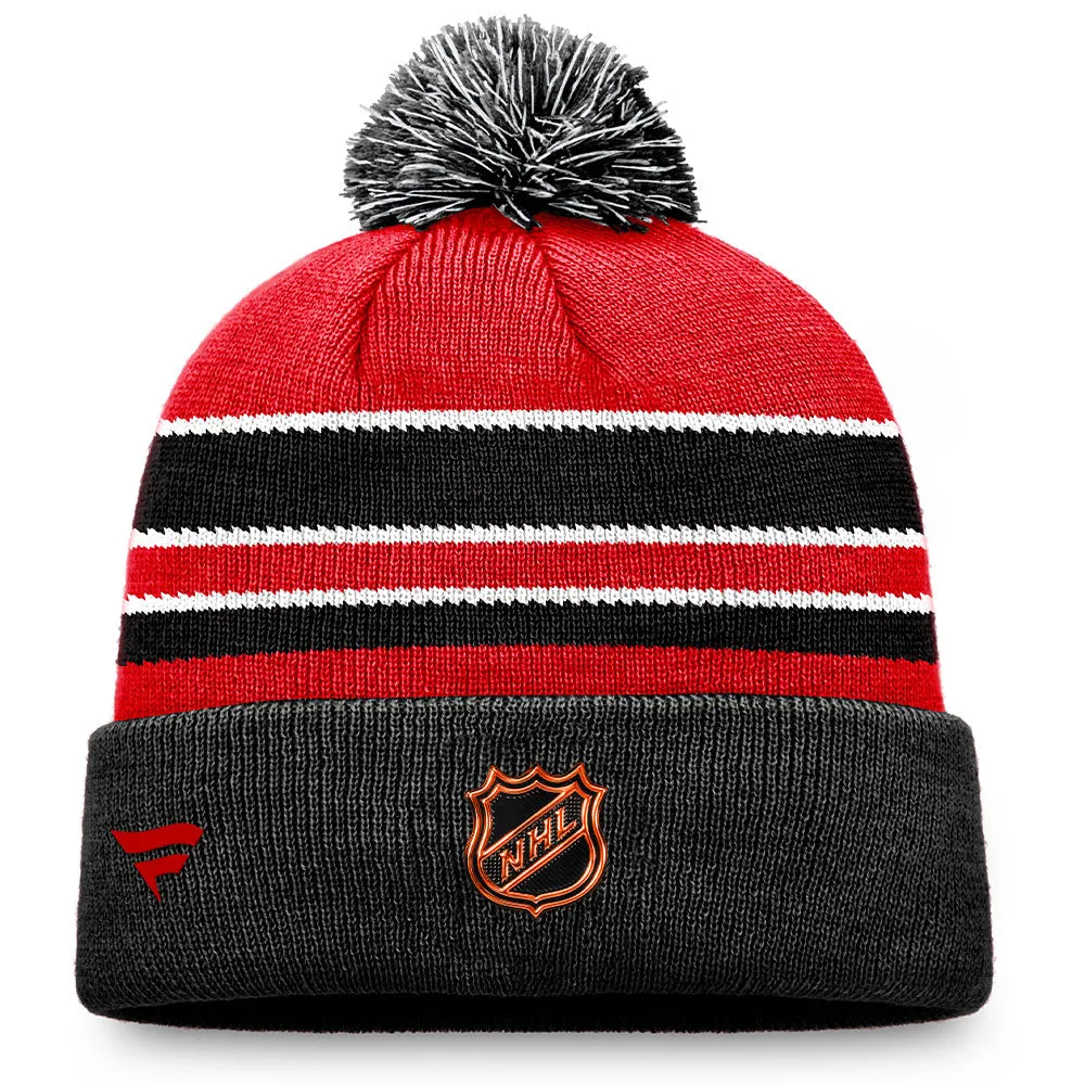 Fanatics Chicago Blackhawks Special Edition 2.0 Cuffed Beanie With Pom sold by Pro Hockey Life product image thumbnail 2