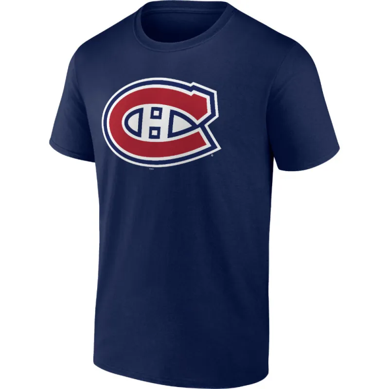 Fanatics Montreal Canadiens Primary Logo Navy T Shirt sold by Pro Hockey Life