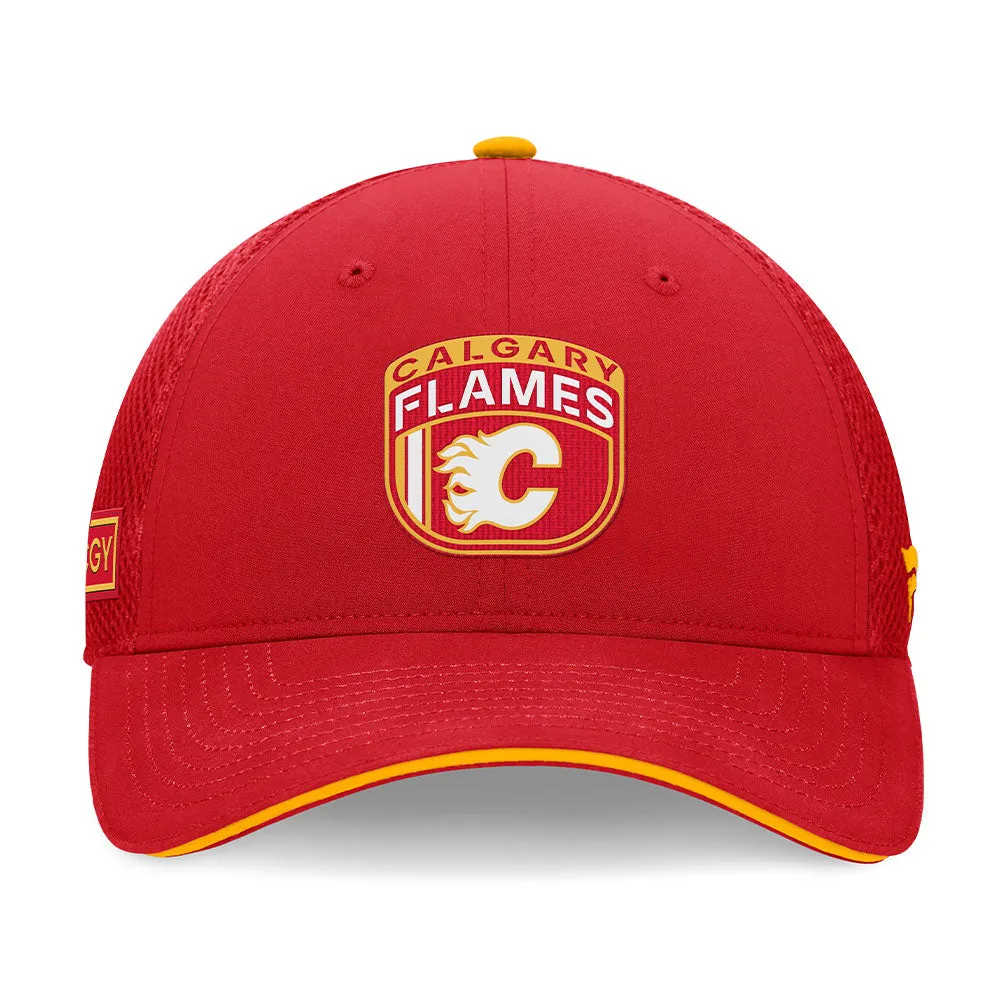 Fanatics Calgary Flames Authentic Pro 2024 Draft Trucker Hat sold by Pro Hockey Life product image thumbnail 2