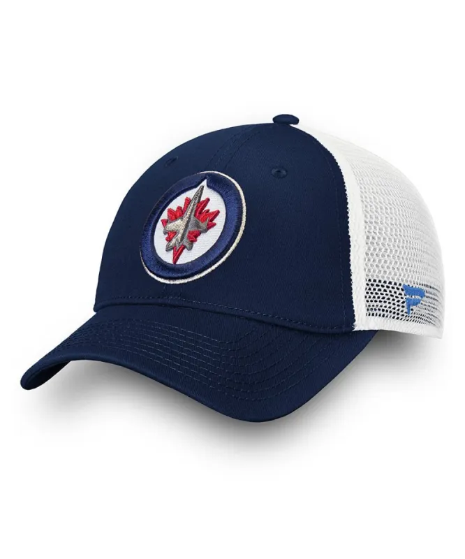 WINNIPEG JETS FANATICS MEN'S UNSTRUCTURED ADJUSTABLE MESH HAT sold by Pro Hockey Life