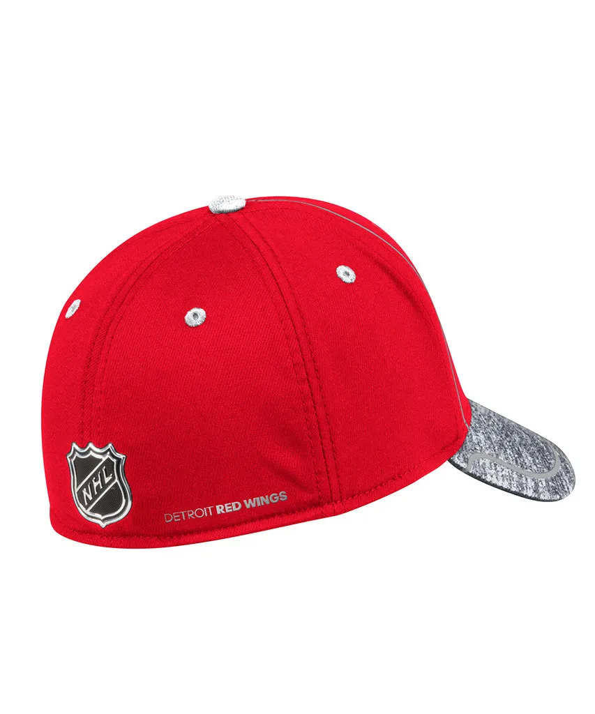 DETROIT RED WINGS ADIDAS MEN'S 2018 NHL STRUCTURED DRAFT HAT sold by Pro Hockey Life product image thumbnail 2