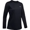 UNDER ARMOUR WOMEN'S TECH BLACK LONG SLEEVE CREW SHIRT sold by Pro Hockey Life