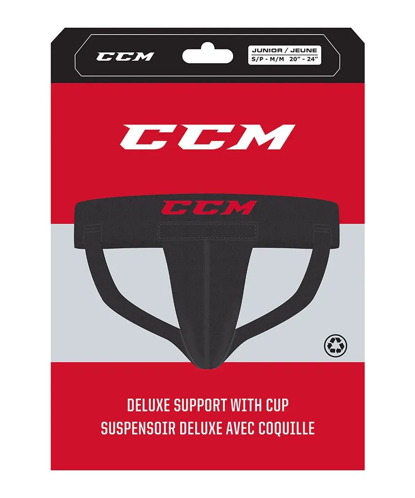 CCM Pro Deluxe Support Junior Jock With Cup sold by Pro Hockey Life product image thumbnail 2