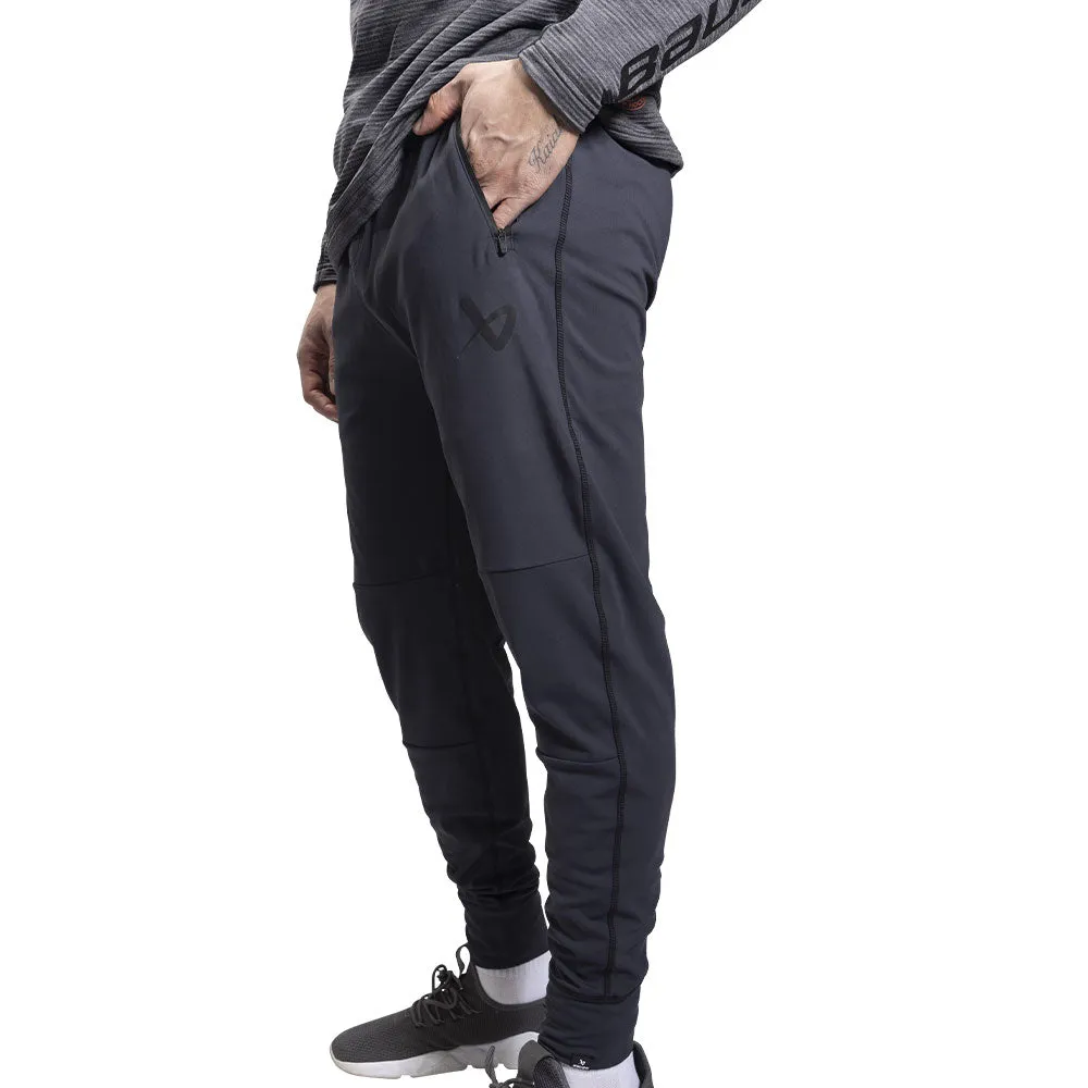 BAUER FLC PERFORMANCE WARMTH ADULT BLACK JOGGERS sold by Pro Hockey Life product image thumbnail 2