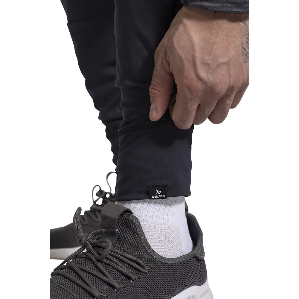 BAUER FLC PERFORMANCE WARMTH ADULT BLACK JOGGERS sold by Pro Hockey Life product image thumbnail 4