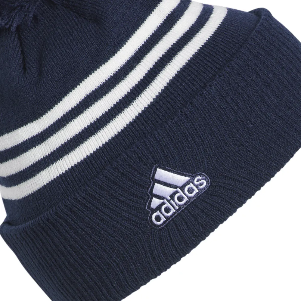 ADIDAS WINNIPEG JETS NAVY CUFFED KNIT POM TOQUE sold by Pro Hockey Life product image thumbnail 4