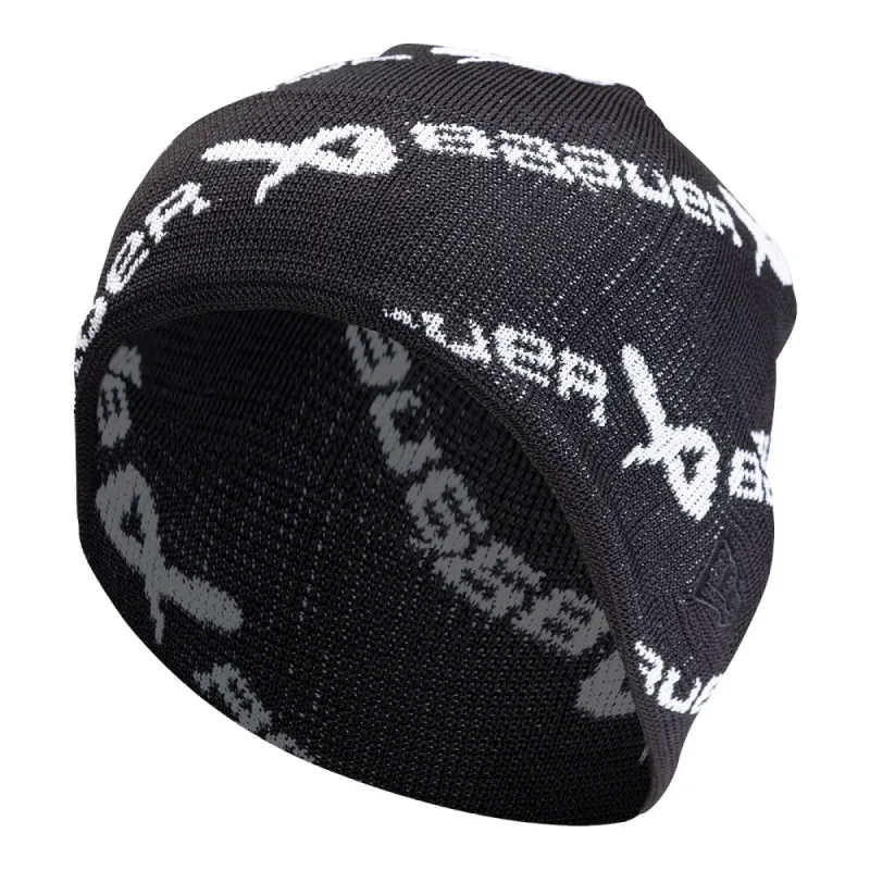 BAUER NE OVERBRAND ICON BLACK/WHITE TOQUE sold by Pro Hockey Life