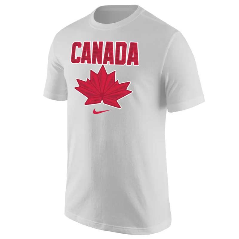 NIKE TEAM CANADA 2022 CORE COTTON T SHIRT sold by Pro Hockey Life