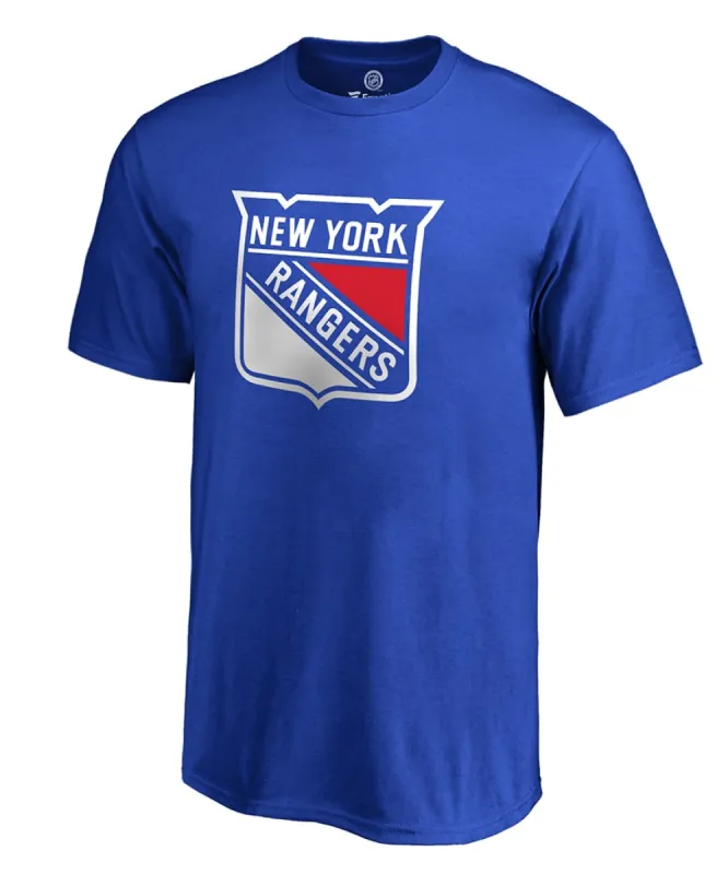 New York Rangers Fanatics Men'S Primary Logo T Shirt sold by Pro Hockey Life