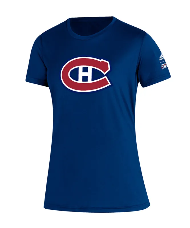 MONTREAL CANADIENS ADIDAS ADULT REVERSE RETRO AMPLIFIER T SHIRT sold by Pro Hockey Life