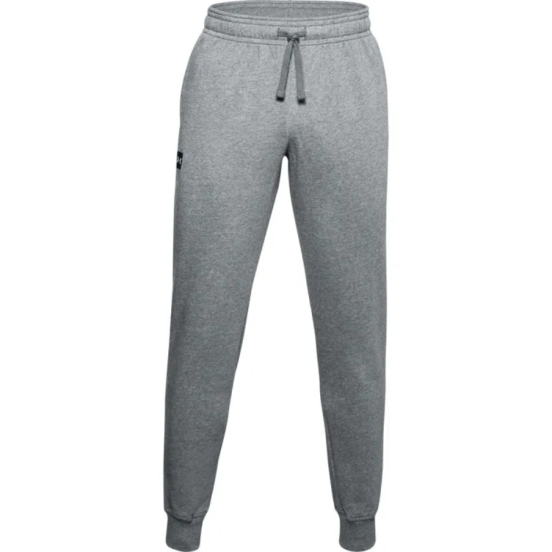 Under Armour Adult Rival Fleece Grey Jogger Pants sold by Pro Hockey Life