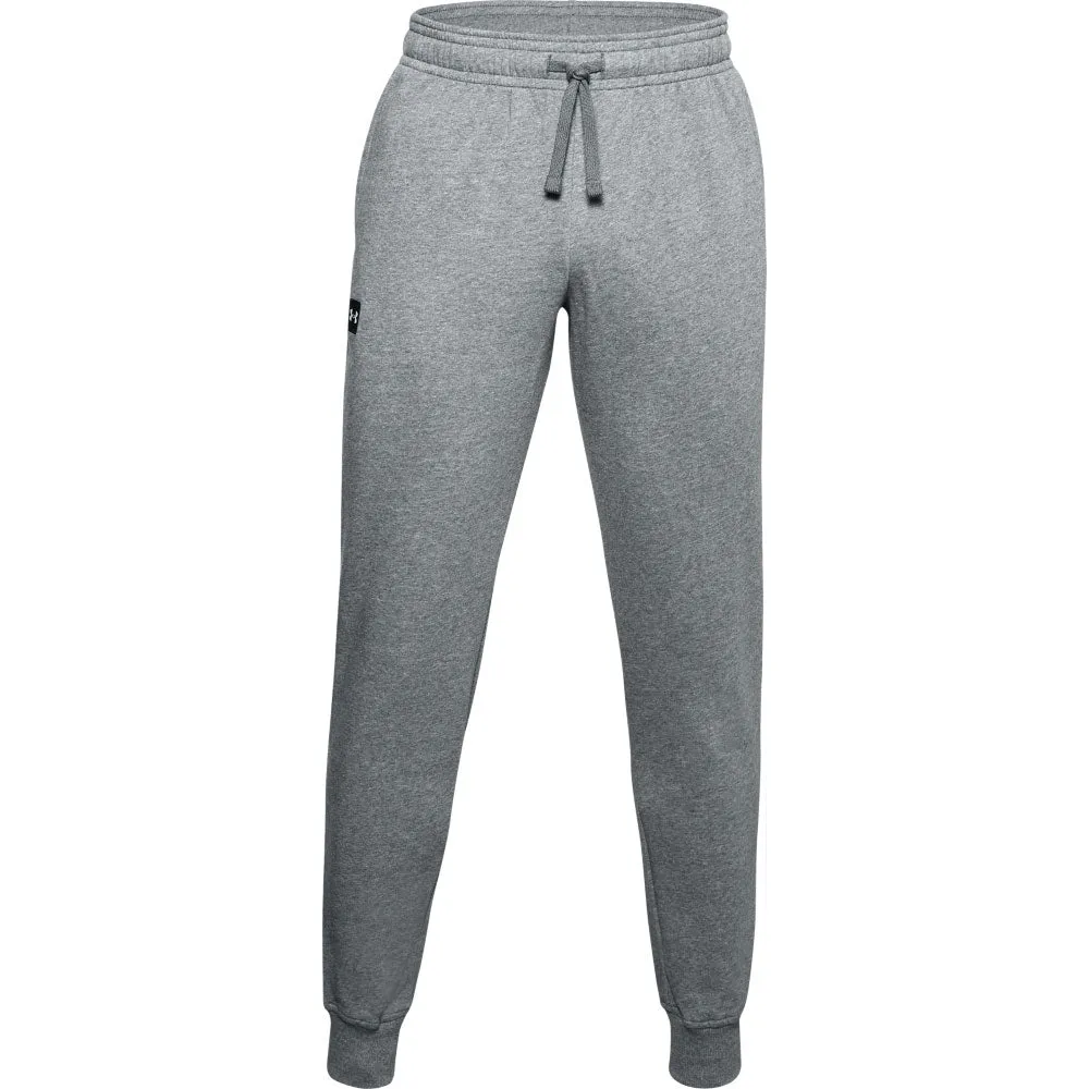 Under Armour Adult Rival Fleece Grey Jogger Pants sold by Pro Hockey Life