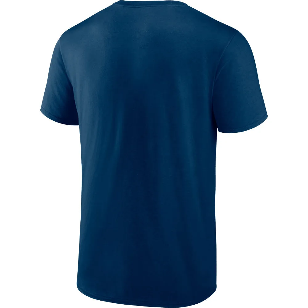 Fanatics Seattle Kraken Primary Logo Navy T Shirt sold by Pro Hockey Life product image thumbnail 2