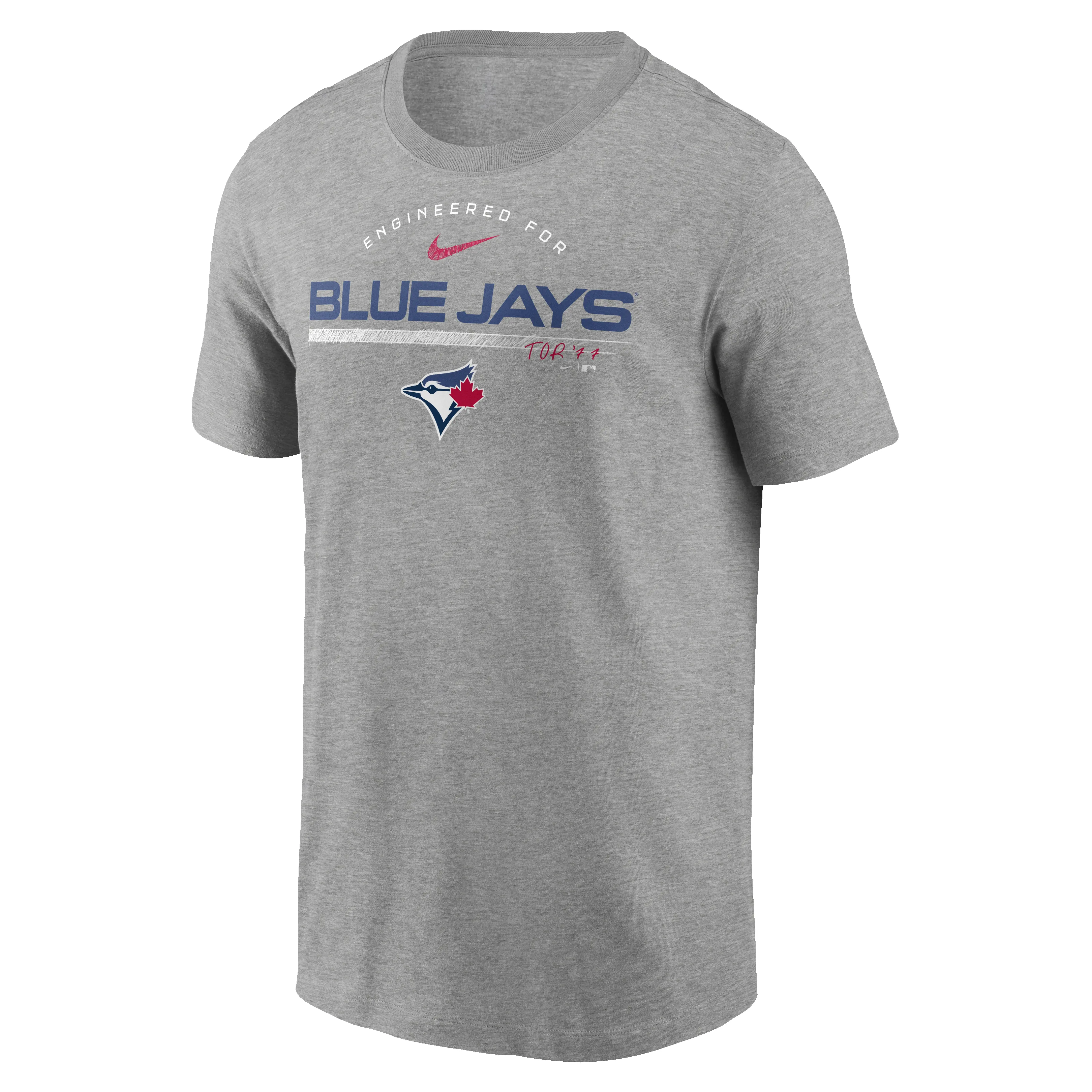 Fanatics Toronto Blue Jays Team Engineered Grey T Shirt sold by Pro Hockey Life