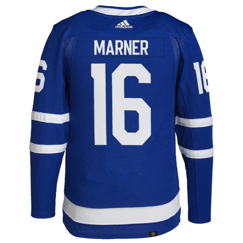 MITCH MARNER TORONTO MAPLE LEAFS ADIDAS ADIZERO PRIMEGREEN AUTHENTIC BLUE HOME JERSEY sold by Pro Hockey Life