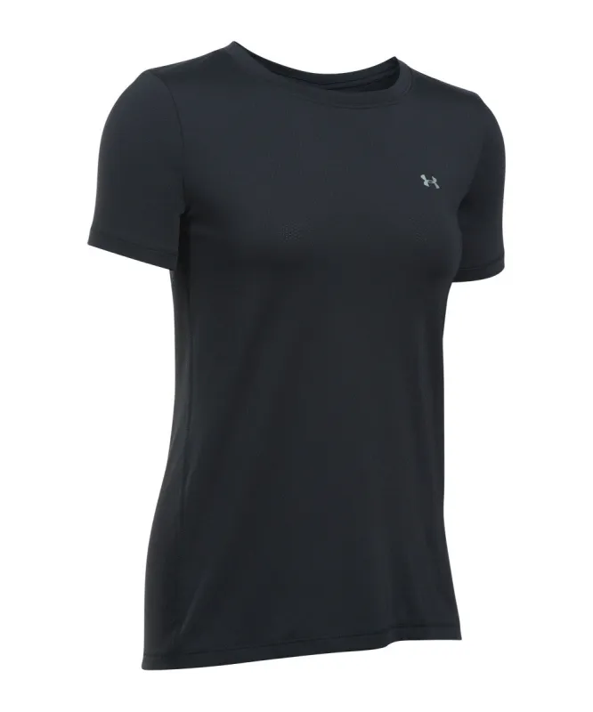 UNDER ARMOUR HEATGEAR ARMOUR WOMEN'S T-SHIRT BLACK sold by Pro Hockey Life