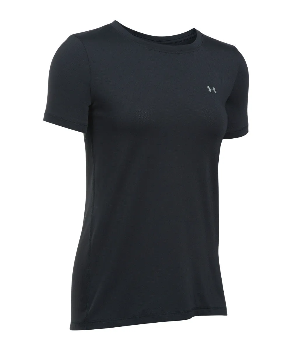 UNDER ARMOUR HEATGEAR ARMOUR WOMEN'S T-SHIRT BLACK sold by Pro Hockey Life