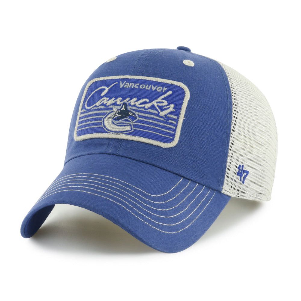 VANCOUVER CANUCKS FIVE POINTS 47 CLEAN UP HAT sold by Pro Hockey Life