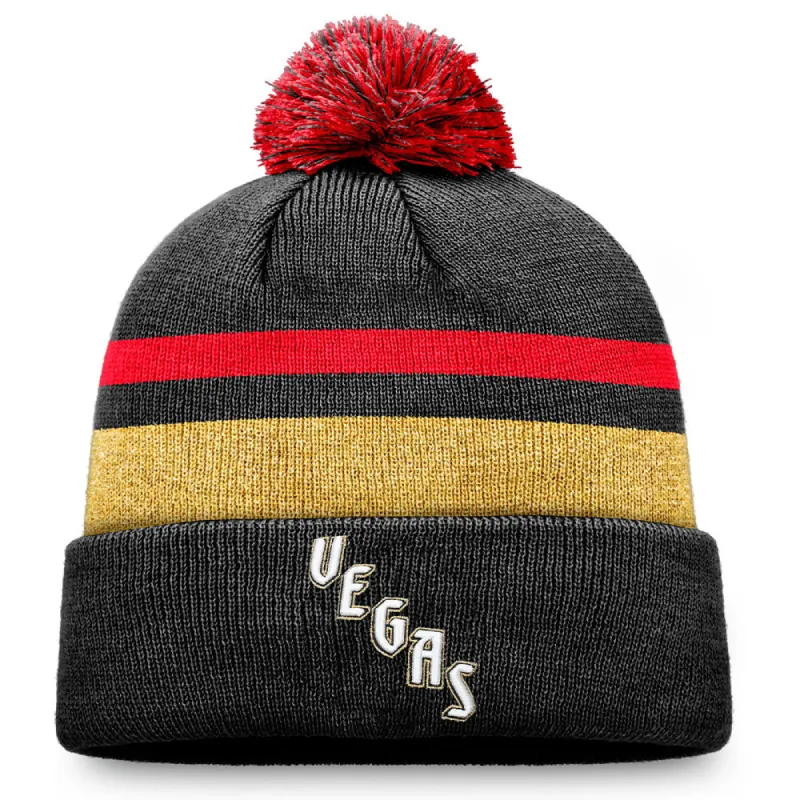 FANATICS VEGAS GOLDEN KNIGHTS SPECIAL EDITION 2.0 CUFFED BEANIE WITH POM sold by Pro Hockey Life