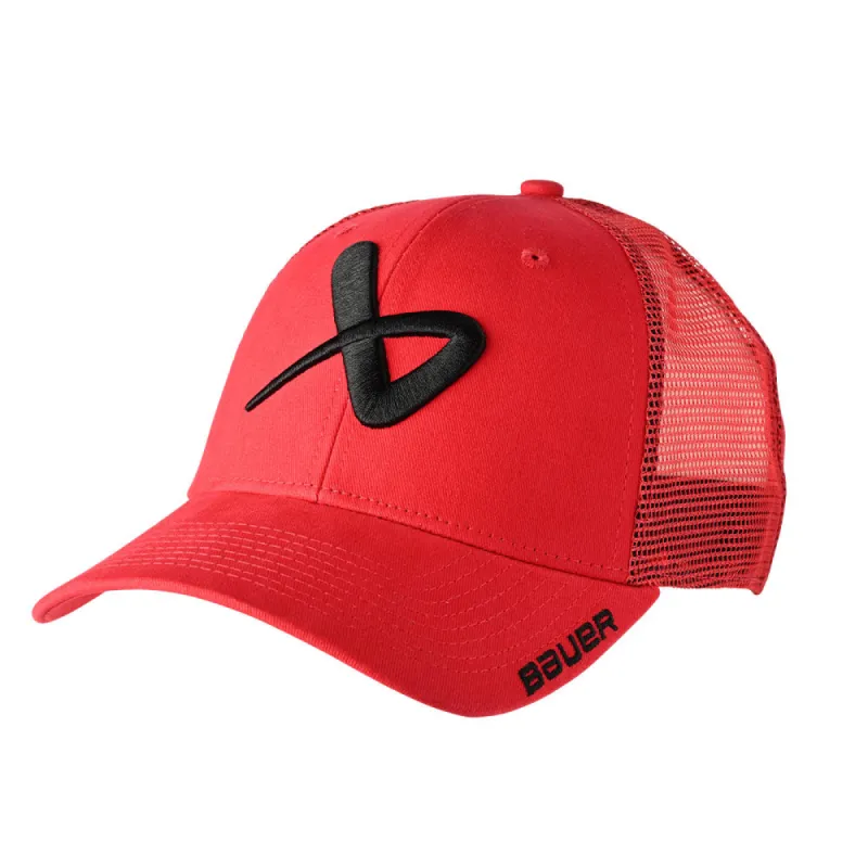 BAUER CORE RED ADJUSTABE HAT sold by Pro Hockey Life