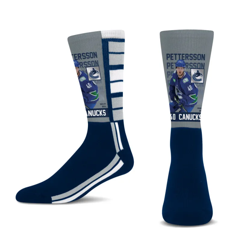 Vancouver Canucks Elias Pettersson Socks sold by Pro Hockey Life
