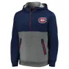 Montreal Canadiens Fanatics Men'S Authentic Pro Travel Half Zip Hoodie sold by Pro Hockey Life