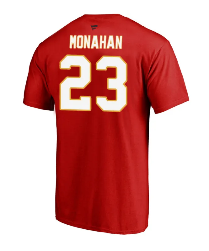 Sean Monahan Calgary Flames Fanatics Men'S Name And Number T Shirt made by Fanatics