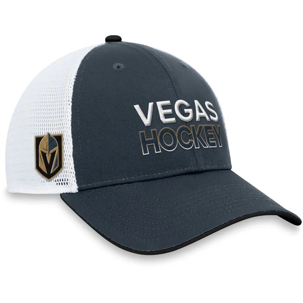 FANATICS VEGAS GOLDEN KNIGHTS AUTHENTIC PRO RINK STRUCTURED TRUCKER HAT sold by Pro Hockey Life product image thumbnail 3