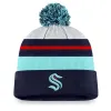 Seattle Kraken Fanatics Men'S Authentic Pro Draft Cuff Pom Knit Toque sold by Pro Hockey Life