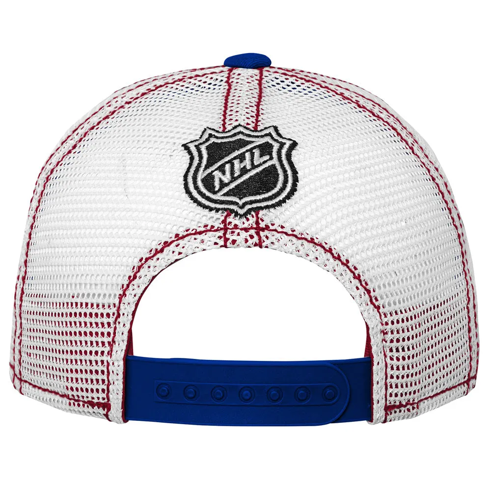 MONTREAL CANADIENS LOCKUP YOUTH MESHBACK ADJUSTABLE HAT sold by Pro Hockey Life product image thumbnail 3