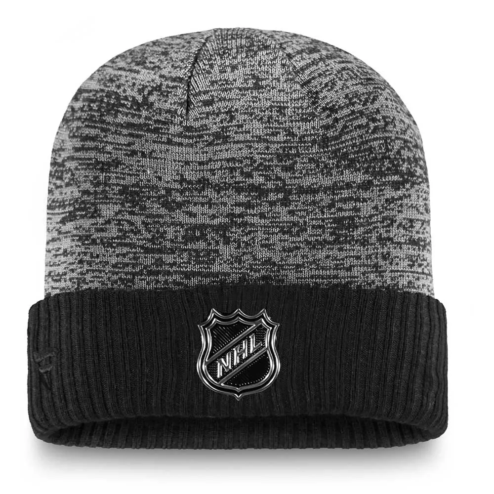 VEGAS GOLDEN KNIGHTS FANATICS MEN'S AUTHENTIC PRO BLACK ICE BEANIE CUFF TOQUE sold by Pro Hockey Life product image thumbnail 2