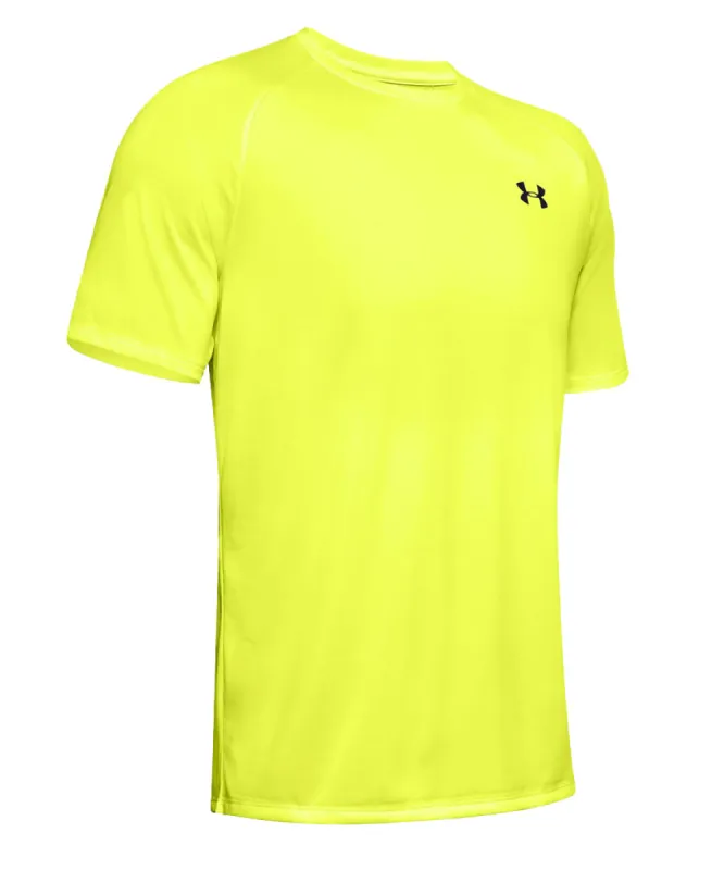Under Armour Adult Tech T Shirt - Yellow sold by Pro Hockey Life