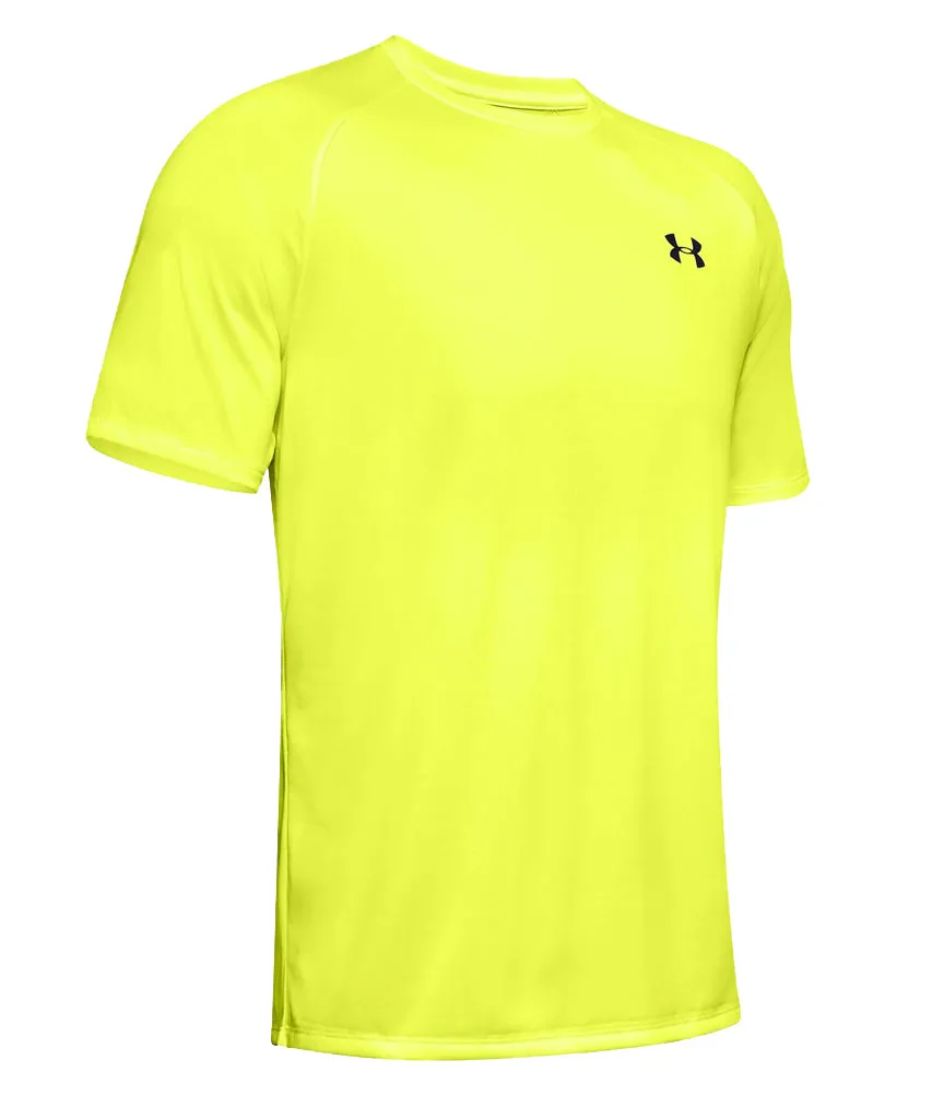 Under Armour Adult Tech T Shirt - Yellow sold by Pro Hockey Life