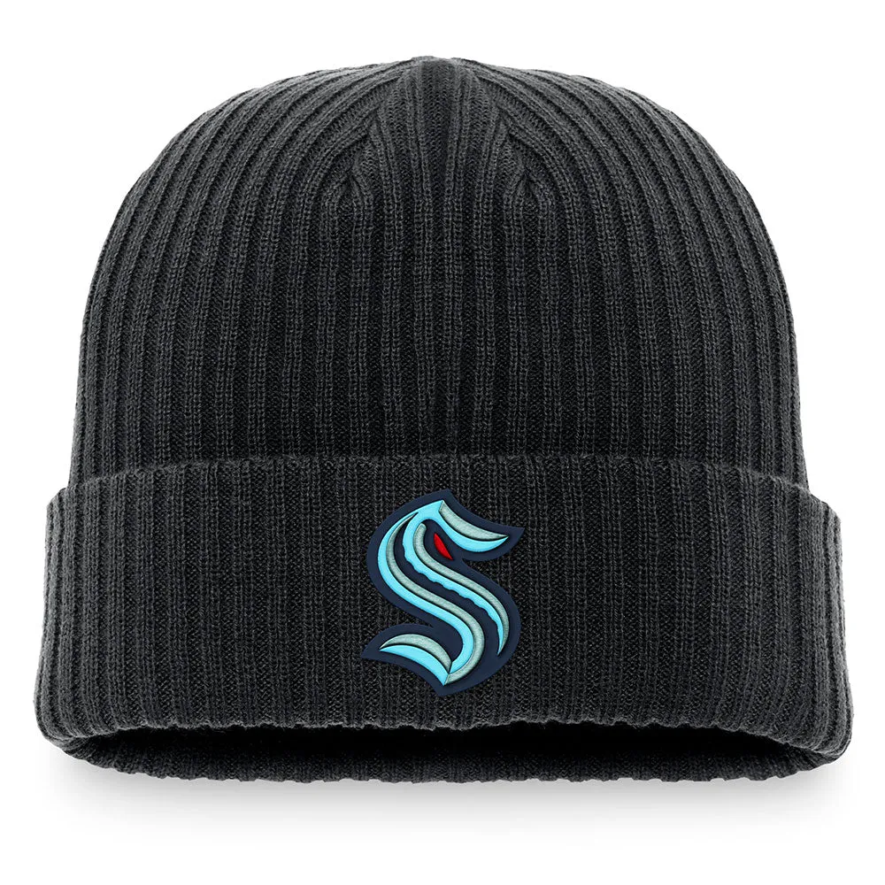 Fanatics Seattle Kraken Core Knit Toque sold by Pro Hockey Life