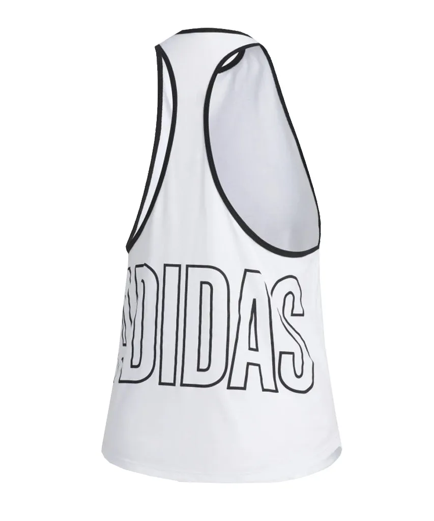 Adidas Women'S Alpha Tank Gfx - White sold by Pro Hockey Life product image thumbnail 2