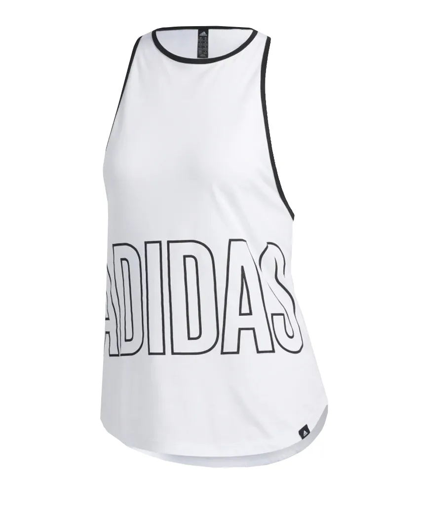 Adidas Women'S Alpha Tank Gfx - White sold by Pro Hockey Life