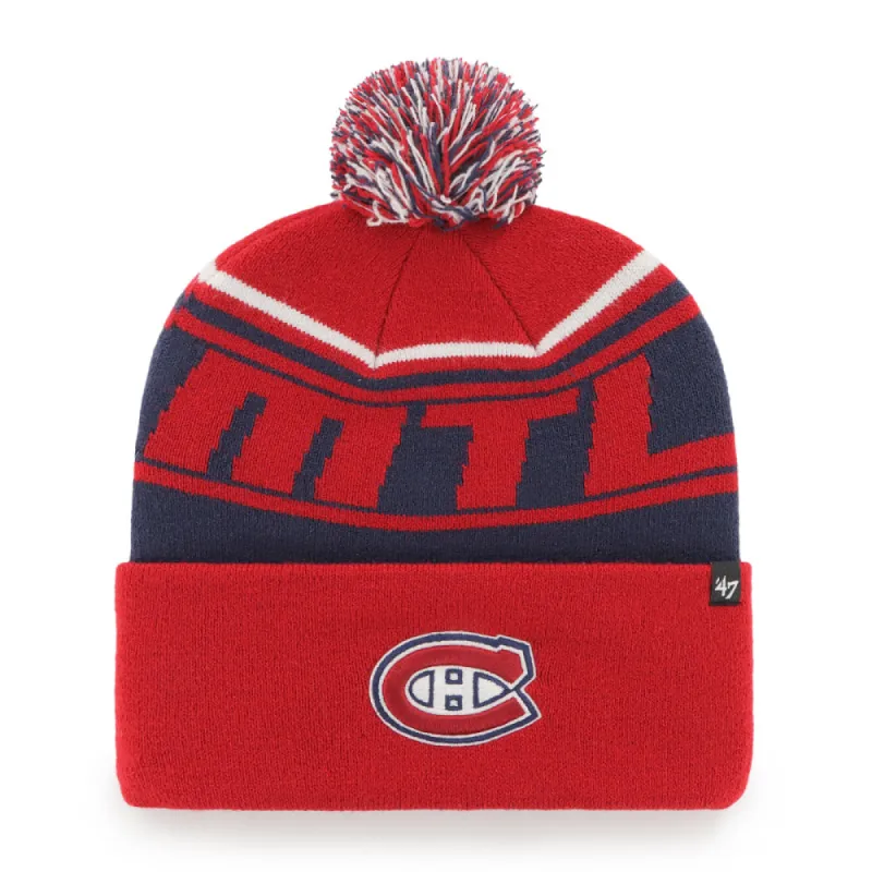 MONTREAL CANADIENS STYLUS CUFFED KNIT TOQUE sold by Pro Hockey Life