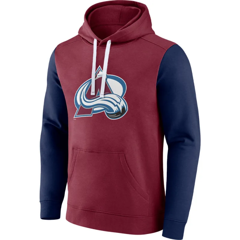 FANATICS COLORADO AVALANCHE COTTON FLEECE HOODIE sold by Pro Hockey Life
