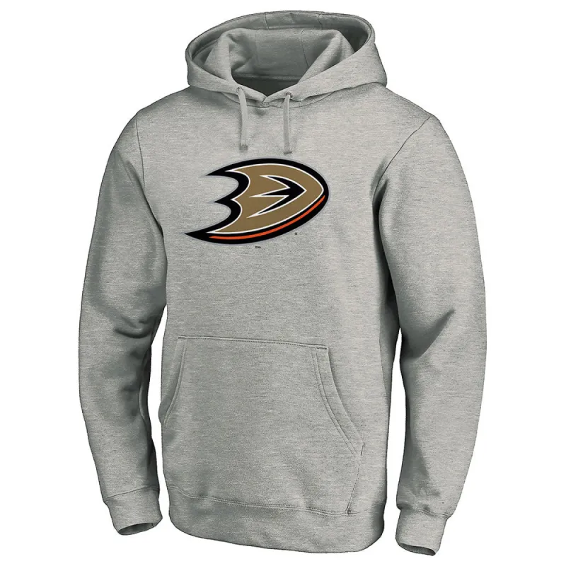 Anaheim Ducks Fanatics Adult Primary Logo Hoodie made by Fanatics