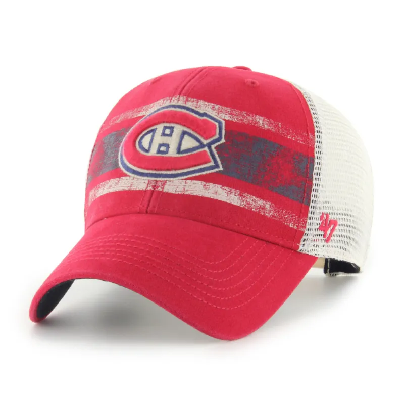 MONTREAL CANADIENS INTERLUDE RED/WHITE HAT sold by Pro Hockey Life